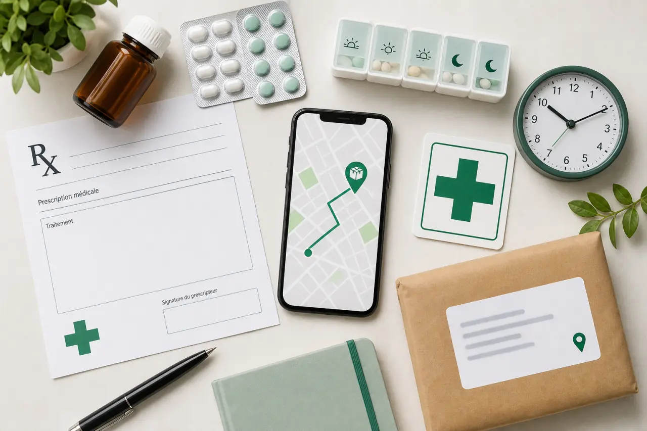 Pharmacie générale : horaires, ordonnance et livraison sans se tromper d’adresse